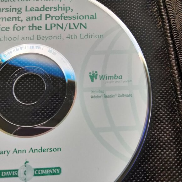 Nursing Leadership Management LPN LVN Test Bank Instructors Resource CD - Picture 4 of 5
